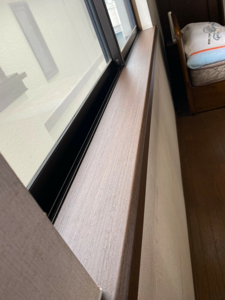 シートはり　窓台施工前