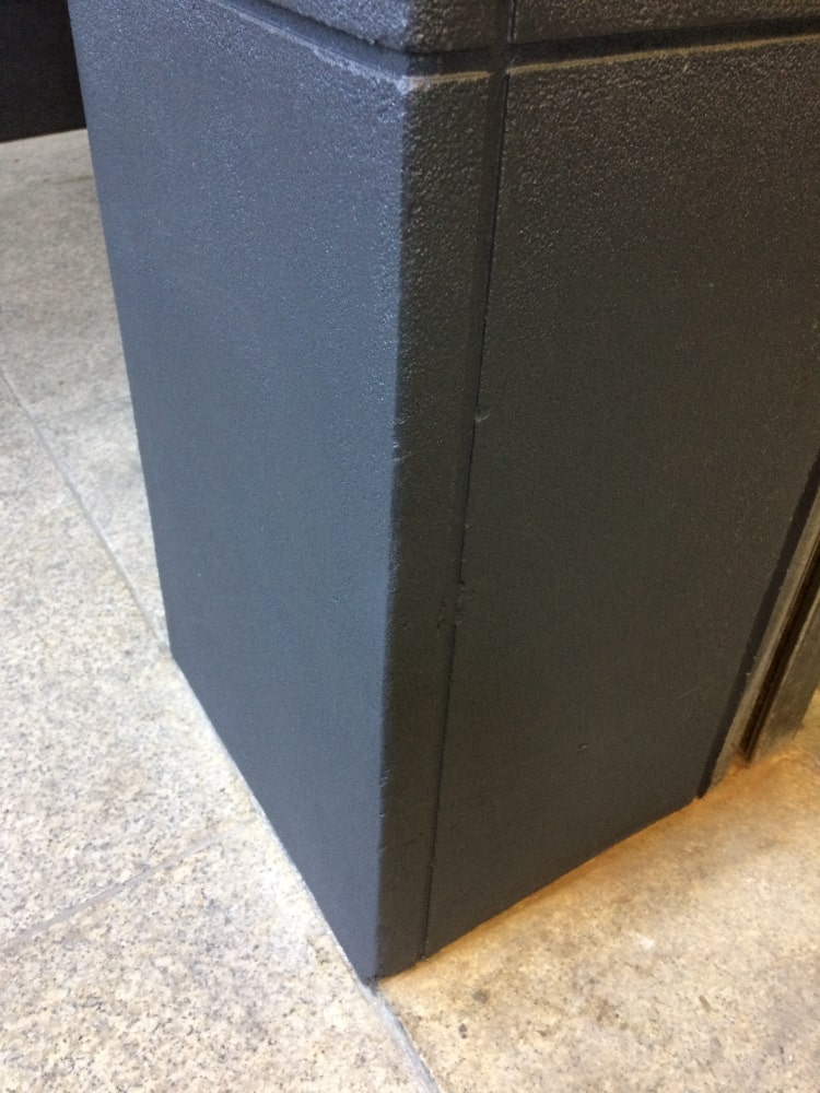 駐輪場入り口の壁補修　現場　大阪府大阪市北区 BEFORE