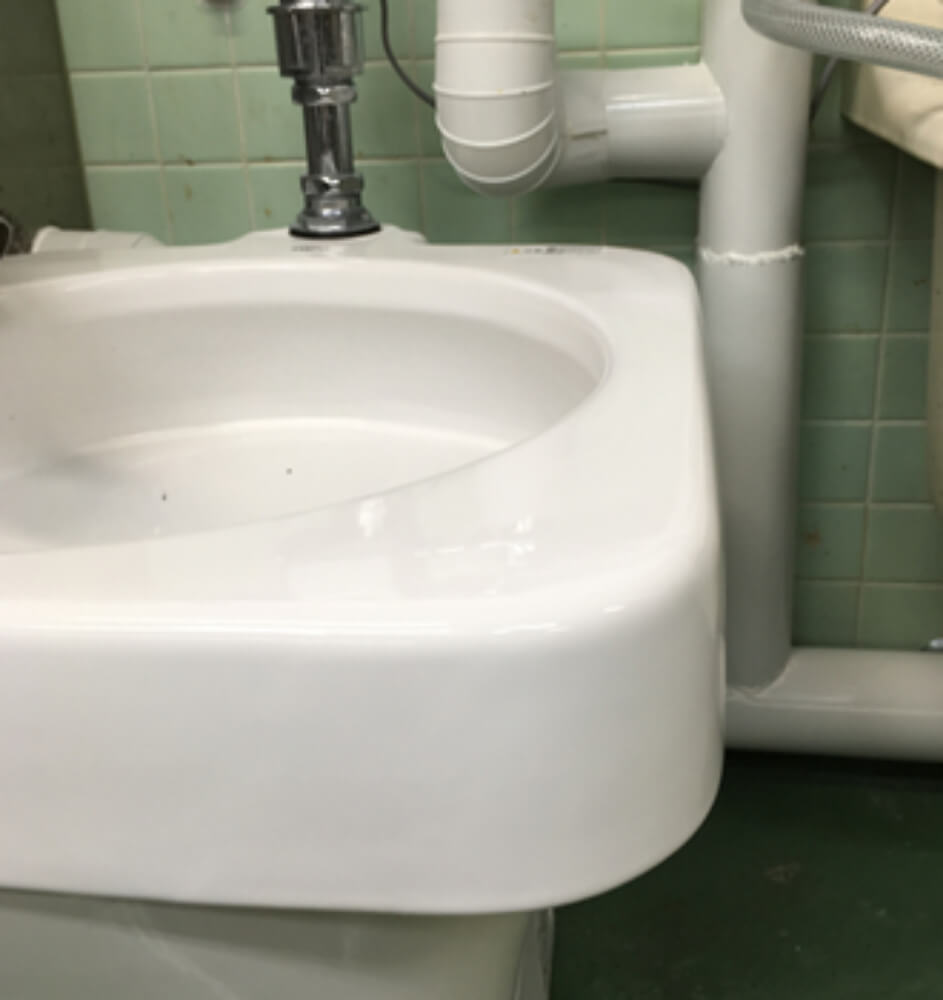 陶器　割れ補修　現場　京都府京都市 BEFORE