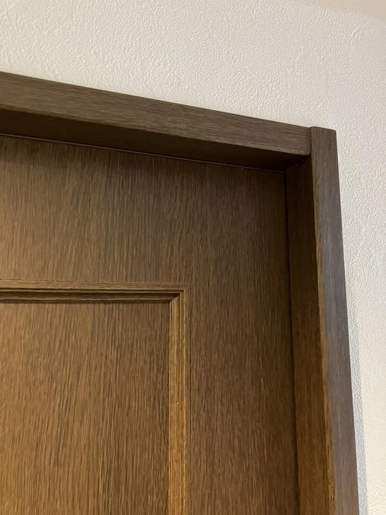 室内建具ダメ穴リペア前