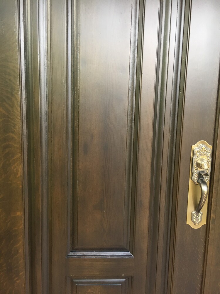 玄関扉リペア前