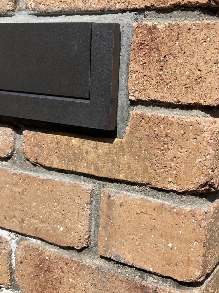 レンガ外壁補修前