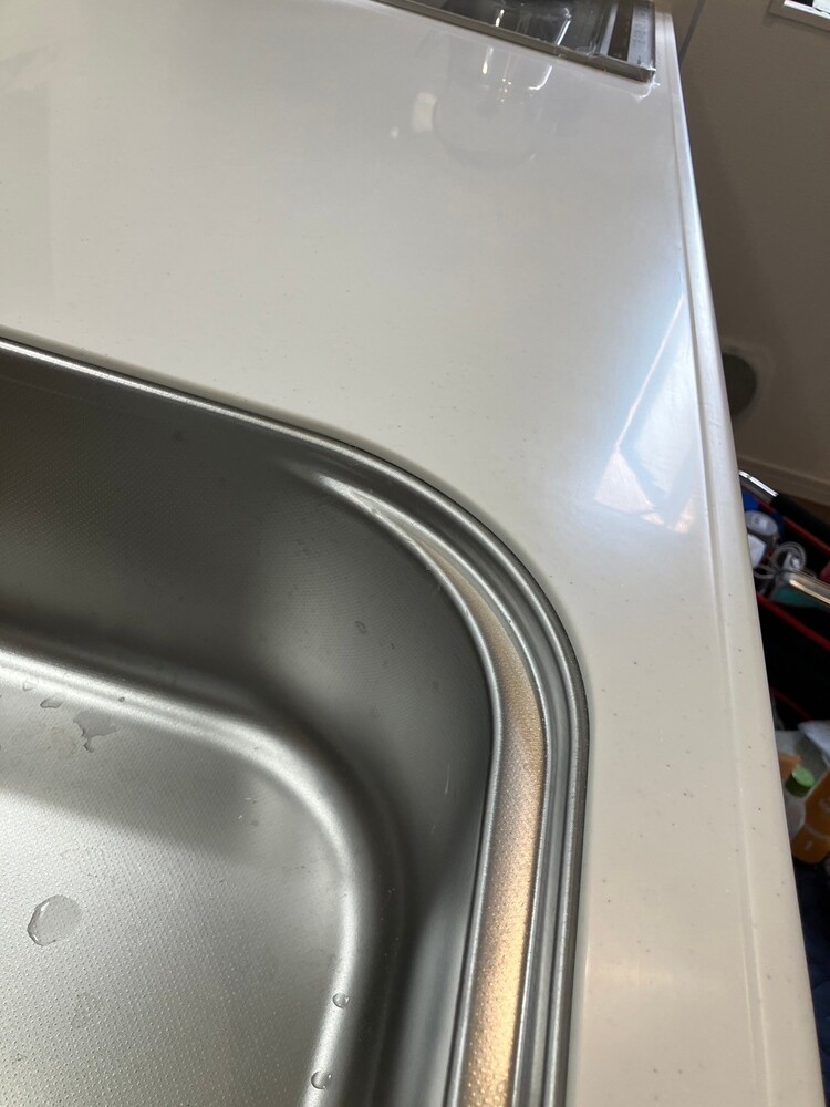 人大天板傷　リペア前