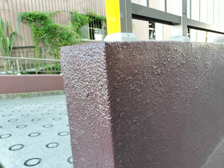 塀リペア工事前