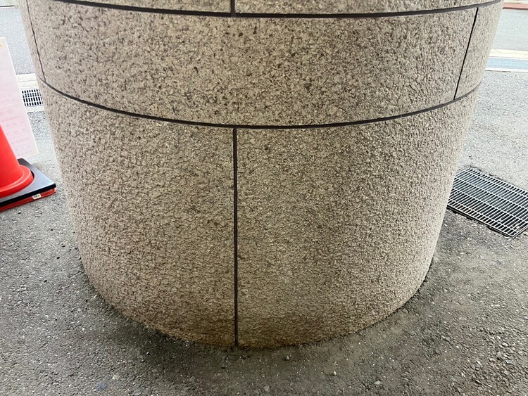 外壁・柱キズ補修前