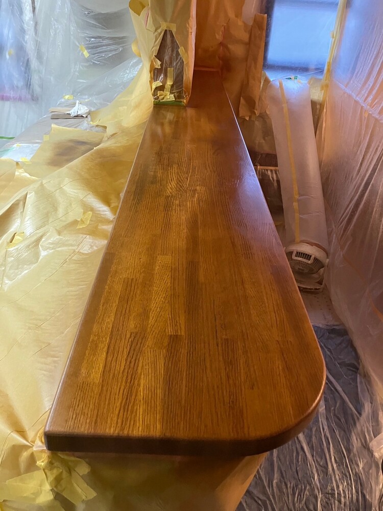 カウンターキッチン補修前