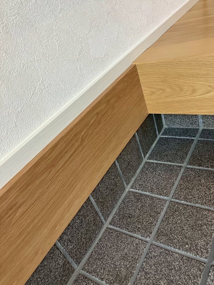 付け框シート張りリペア前